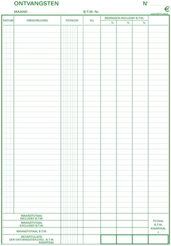 Ontvangstboek Exacompta Manifold dupli 50vel NL 1 Stuk-3