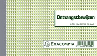 Kasboek Exacompta ontvangstbewijs dupli 50vel NL 1 Stuk