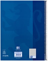 Collegeblk Oxf A4+ muziek 4gaats 100pag 80gr blauw 1 Stuk-1