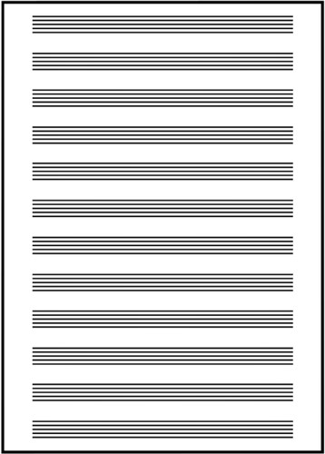 Collegeblk Oxf A4+ muziek 4gaats 100pag 80gr blauw 1 Stuk-3