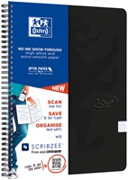 Spiraalblok Oxf Touch A4 ruit 5mm 140pag 80gr zw 1 Stuk-3