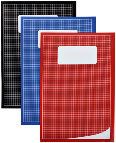 Schrift Qbasic A4 ruit 5mm 80blz 70gr assorti 1 Stuk-3