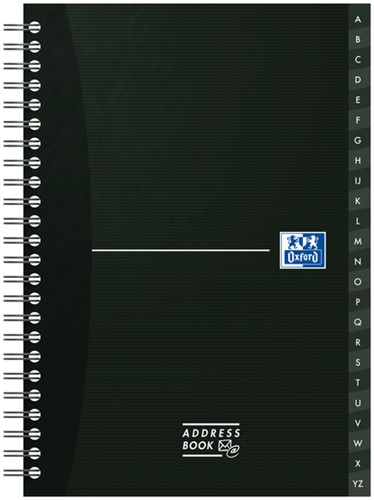 Adresboek Oxford Office Essentials dsp A5 72v ass 1 Stuk-1