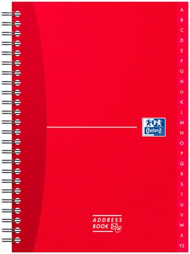 Adresboek Oxford Office Essentials dsp A5 72v ass 1 Stuk-2
