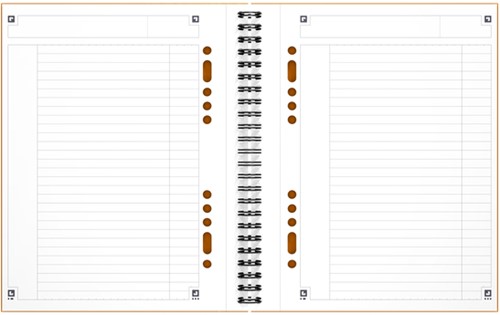 Spiraalblok Oxf international notebook A5+ lijn 1 Stuk-3