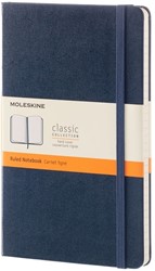 Notitieboek Moleskine large 130x210 ln hc sapph bl 1 Stuk