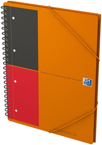Spiraalblok Oxf international meetingbook A4+ lijn 1 Stuk