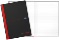 Notitieboek Oxford Black n' Red A4 96vel lijn 1 Stuk-2