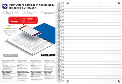 Spiraalblok Oxford mycolours A5 lijn 180pag ass 1 Stuk-5