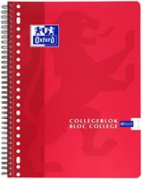 Collegeblk Oxf School A4 rt 10mm 23g 160pag ass 1 Stuk-2