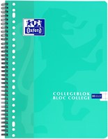 Collegeblk Oxf School A4 rt 10mm 23g 160pag ass 1 Stuk-2