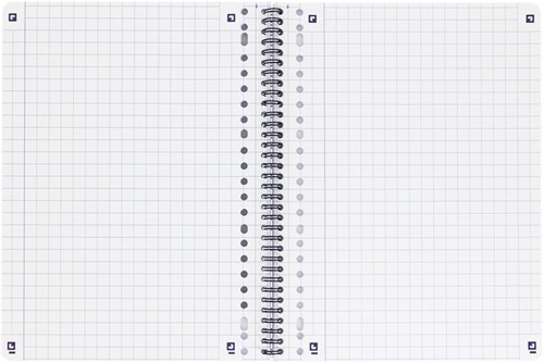 Collegeblk Oxf School A4 rt 10mm 23g 160pag ass 1 Stuk-4