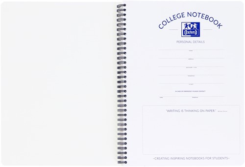 Collegeblk Oxf School A4+ ln 23gaats 160pag ass 1 Stuk-3