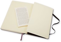 Notitieboek Moleskine large 130x210 ruit 5x5 hc zw 1 Stuk-1