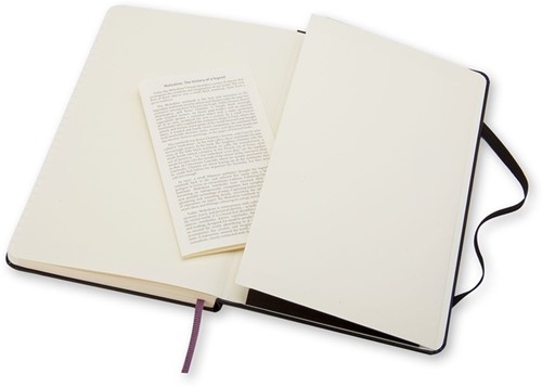 Notitieboek Moleskine pocket 90x140 lijn hc zwart 1 Stuk-1