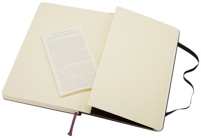 Notitieboek Moleskine pocket 90x140mm blanco zwart 1 Stuk-2