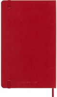 Notitieboek Moleskine L 130x210mm blanco hc rood 1 Stuk-3