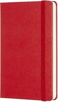 Notitieboek Moleskine pocket 90x140mm blanco hc rd 1 Stuk-2