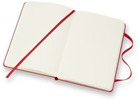 Notitieboek Moleskine pocket 90x140mm blanco hc rd 1 Stuk-3