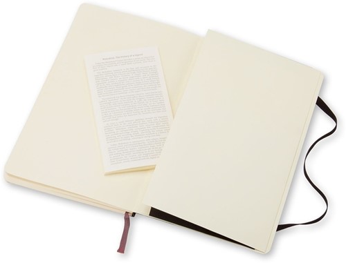 Notitieboek Moleskine large 130x210 lijn sc zwart 1 Stuk-1