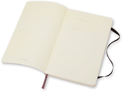Notitieboek Moleskine large 130x210 lijn sc zwart 1 Stuk-2