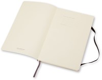 Notitieboek Moleskine large 130x210 blanco sc zw 1 Stuk-2