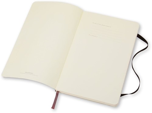Notitieboek Moleskine pocket 90x140mm ln sc zwart 1 Stuk-2