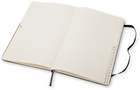 Adresboek Moleskine L 130x210mm hc lijn zwart 1 Stuk-2