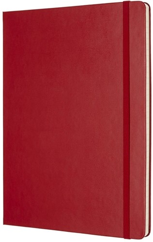 Notitieboek Moleskine XL 190x250mm ln hc scarl rd 1 Stuk-2