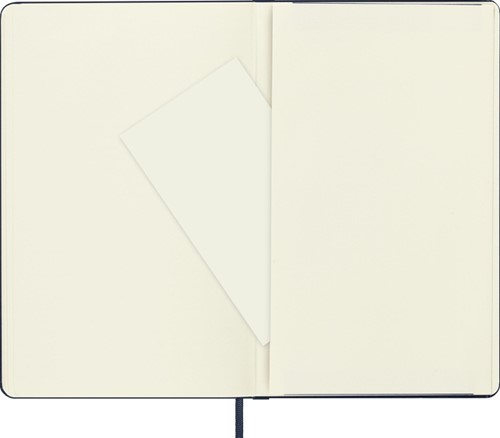 Notitieboek Moleskine L 130x210mm blc hc sapph bl 1 Stuk-1