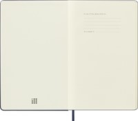 Notitieboek Moleskine L 130x210mm blc hc sapph bl 1 Stuk-2