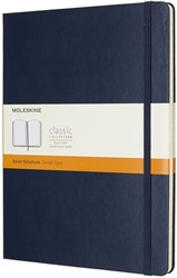 Notitieboek Moleskine XL 190x250 lijn hc sapp blue 1 Stuk