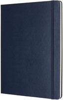 Notitieboek Moleskine XL 190x250 lijn hc sapp blue 1 Stuk-2