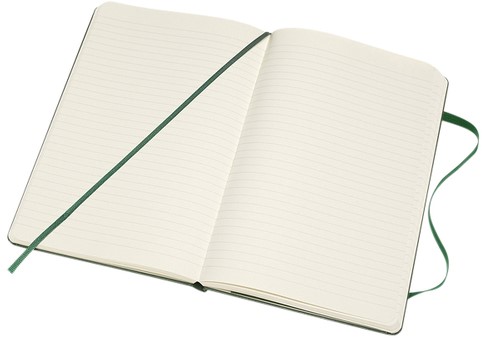 Notitieboek Moleskine L 130x210mm lijn hc green 1 Stuk-1