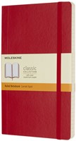 Notitieboek Moleskine L 130x210mm lijn sc scarl rd 1 Stuk