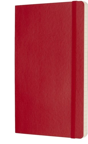 Notitieboek Moleskine L 130x210mm lijn sc scarl rd 1 Stuk-2