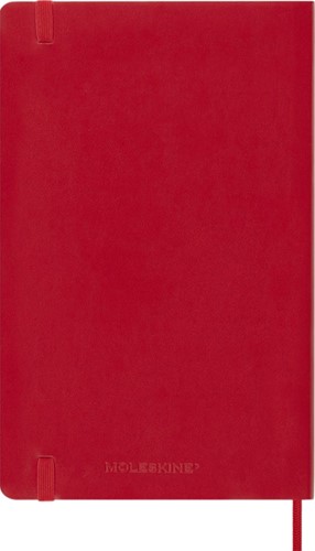 Notitieboek Moleskine L 130x210mm lijn sc scarl rd 1 Stuk-3