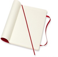 Notitieboek Moleskine L 130x210mm lijn sc scarl rd 1 Stuk-3