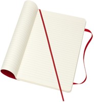 Notitieboek Moleskine L 130x210mm lijn sc scarl rd 1 Stuk-1