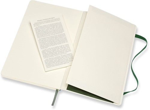 Notitieboek Moleskine L 130x210mm lijn sc green 1 Stuk-3