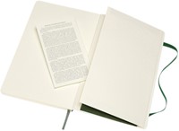 Notitieboek Moleskine L 130x210mm lijn sc green 1 Stuk-2