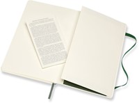 Notitieboek Moleskine large 130x210mm blc sc green 1 Stuk-1
