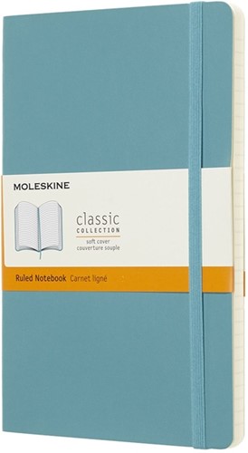 Notitieboek Moleskine large 130x210 ln sc reef bl 1 Stuk
