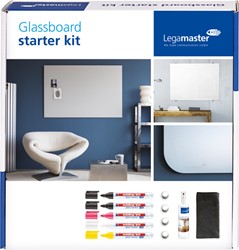 Glasbord Legamaster starterkit 1 Doos