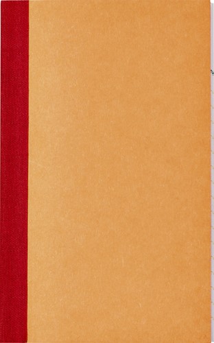 Kasboek 135x83mm 72blz 1 kolom oranje 1 Stuk
