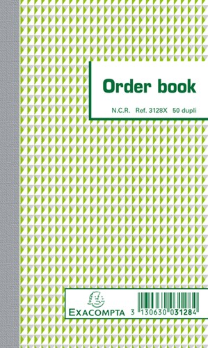 Orderboek Exacompta 175x105mm 50x2vel 1 Stuk