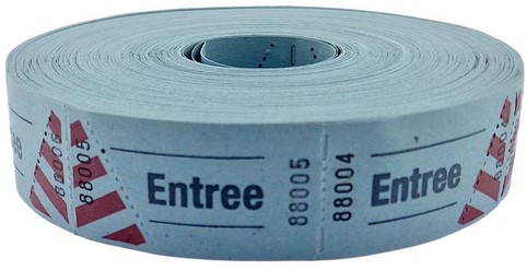 Entreebewijs Combicraft nr 1 1000 blauw 1000st 1000 Stuk