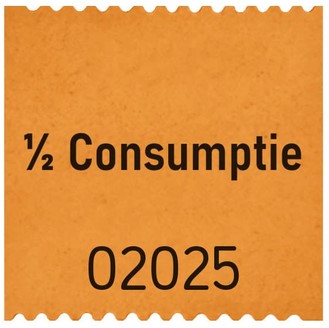 Consumptiebon Combicraft 1 2 oranje 500st 5 Stuk-2