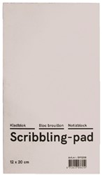Kladblok Qbasic 12x20cm 150vel 45gr 1 Stuk