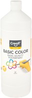 Plakkaatverf Creall basic wit 1000ml 1000 Milliliter